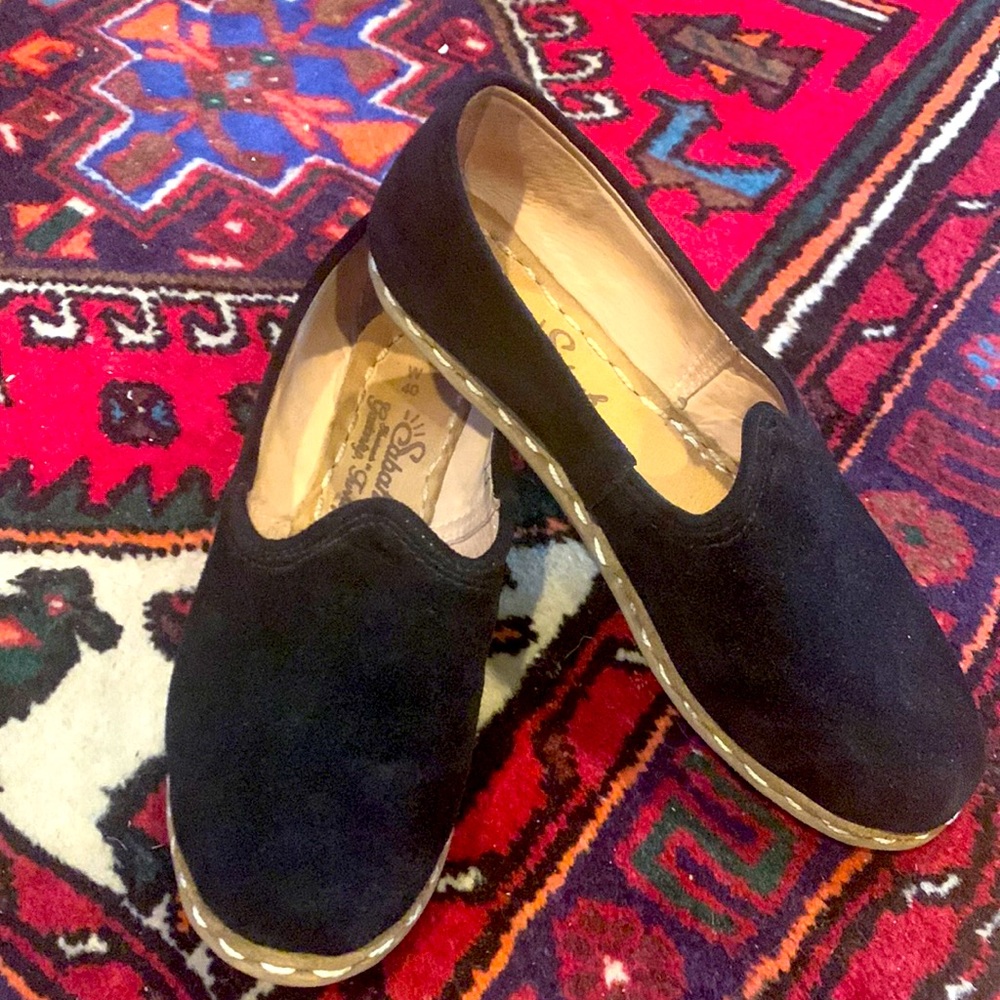 Black Suede Sabahs